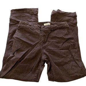 Coldwater Creek Natural Fit Stretch Bootcut Leg Pant 40" Length Brown - 8